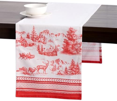 Maison d' Hermine Table Runner 100% Cotton 14.50" x 108" (Single Layer) by MaisondHermine