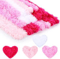 Teenyyou 24 Pcs 30mm x 39.37 Inch Extra Thick Jumbo Pipe Cleaners Bulk DIY Valentine's Day Giant Fur Fluffy Pipe Cleaners Chenille Stems Craft Supplies for Gifts DIY Project(Pink) by Teenyyou