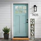 SRongmao 8x63inch Tall Go Away Go On Git Vertical Sign for Front Porch Standing Unwelcome Signs Vertical Hanging Wooden Go Away Sign for Front Door Home Decoration Farmhouse Decor Outdoor Indoor - Image 3