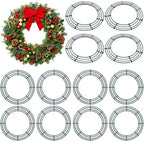 Thealyn 12 Pack 18" Metal Wreath Frame, Wire Wreath Rings for DIY Decor by ThealynGardens