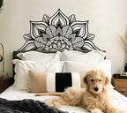 ESTART Large Metal Mandala Wall Art, Unique Lotus Flower Wall Decor by ESTART