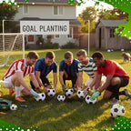 LemonRoad 6 Pcs Mini Soccer Centerpieces for Table, 3.93 x 3.93 x 3.15 Inch - Image 5