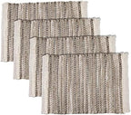 Hausattire Woven Table Placemats Set of 4 - Olive Green Christmas Jute Outdoor Table Mats for Kitchen Dining Decoration |Heat Resistant Farmhouse Dinner Spring Easter Placemat |13x19 Inch by Hausattire