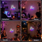 DJ Ghost Halloween Neon Sign, Dimmable LED Music Neon Sign for Wall Decor - Image 6
