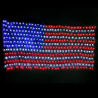 XTF2015 Led Flag Net Lights of The United States, American Flag Lights - Image 5