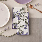 100% Cotton Printed Cloth Napkins Set of 6, 18x18 Inch Reusable Dinner Napkins, Soft Washable Floral Table Napkins for Dining, Parties & Hosting - Lavender Vine by Unknown