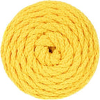 Pepperell Bonnie Braid Macrame Cord | 6mm x 100yd Gold (Value 2-Pack) | Twisted Polypropylene Cord for DIY Crafts, Plant Hangers, Wall Hangings, Crochet & Macrame | Long-Lasting, Vibrant Color - Image 4