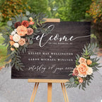 Terracotta Wedding Arch Flowers (Pack of 2), Artificial Flower Swag Welcome Sign Floral Swag Wedding Flowers for Wedding Ceremony and Reception Arch Backdrop Floral Decoration - Image 3