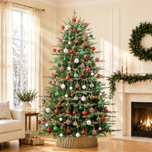 SHareconn 66Pcs Christmas Tree Decorations, Christmas Tree Ornaments Set - Image 6