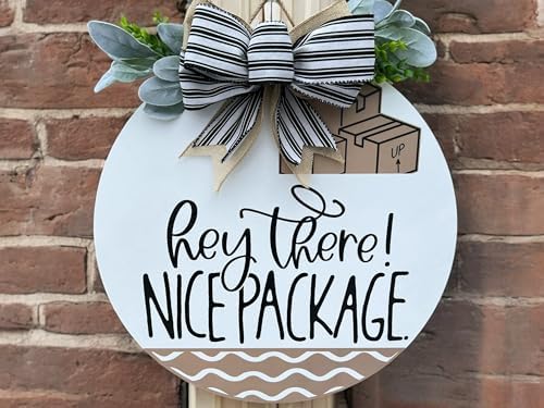 Wood front door sign Wood sign Home decor Welcome sign Sign for front door House warming gift Wedding gift (Nice Package-UV027(A3) P002, 22" Width) - Image 2