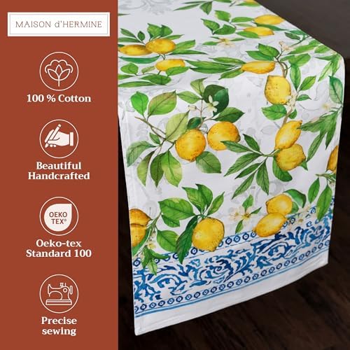 Maison d' Hermine Table Runner 100% Cotton 14.50" x 108" (Double Layer) - Image 2