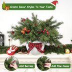 Artgar 6 Pcs Christmas Pine Branches - 18" Realistic Greenery Pine Stems - Image 6