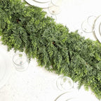 Waydress 1 Pcs 6 ft Christmas Artificial Cedar Garland Realistic - Image 3