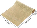 Tosnail 12 Pack 12" x 71" Burlap Table Runners, Rustic Jute Fabric Roll, Vintage Wedding Decorations, Brown Party Runner, Dinner Table Mats Placemats for Home Decor, Outdoor Wedding, Party, Events - Image 2