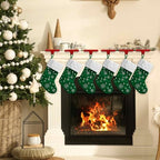 Zhengmy 8 Pcs Red Christmas Stocking Hangers for Mantel Stocking Holders - Image 5