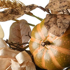 National Tree Company Artificial Autumn Door Decoration, Decorated with Pine Cones, Pumpkins, Gourds, Assorted Leaves, Autumn Collection, 36 Inches - Image 3