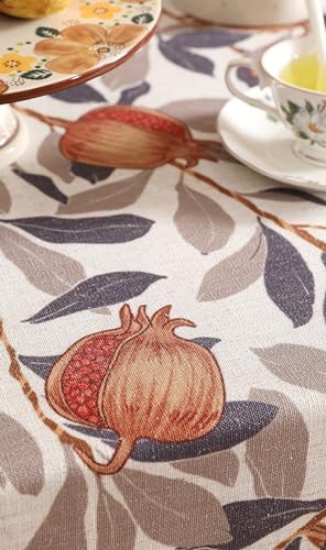 Patdrea Designer French Vintage Linen Table Runner,12"X102" - Image 5