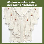 JONKASIPA Macrame Woven Wall Hanging, Bohemian Home Decor - Image 4