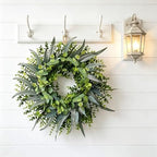 24 Inch Eucalyptus Wreaths for Front Door, Spring Summer Door Wreath - Image 6