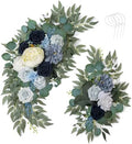 Artificial Wedding Arch Flowers Floral Swag Welcome Sign Ceremony Decor by AitnWoy