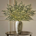 6 Pcs Lighted Norfolk Pine Branches for Vase 35"Artificial Pine Branches by ICXSeasonalFlowersGardenDecor