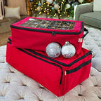 Santa's Bags Christmas Ornament Storage Box, 48 (3") Ornaments - Image 6