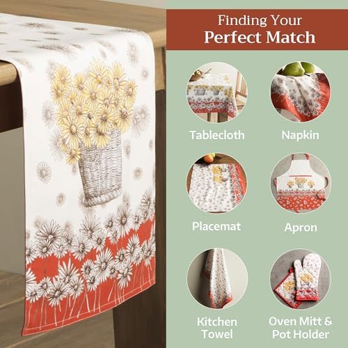 Maison d' Hermine Table Runner 100% Cotton 14.50" x 108" (Double Layer) - Image 5