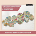 Enliven Easter Beaded Table Runner, Easter Runner for Table, Handmade Beaded Table Runners 13x36 inches - Image 3