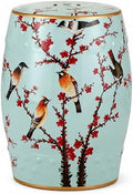 Lefedrasticity Ceramic Garden Stool Outdoor Decorative Garden Stools Hand-Painted Chinoiserie Decor Drum Stool for Garden Patio Backyard Balcony Living Room Bathroom (Gray, Pattern 8) by %F0%9D%97%9F%F0%9D%97%B2%F0%9D%97%B3%F0%9D%97%B2%F0%9D%97%B1%F0%9D%97%BF%F0%9D%97%AE%F0%9D%98%80%F0%9D%98%81%F0%9D%97%B6%F0%9D%97%B0%F0%9D%97%B6%F0%9D%98%81%F0%9D%98%86