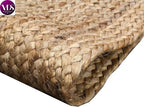 VDS Pack of 1 - Oval Braided Jute Table Runner Rug 13X108 Inch - 100% Natural Burlap Reversible Rustic Hessian Table Cloth Centerpiece for Wedding ,Home, Kitchen, Table Decoration - Image 5