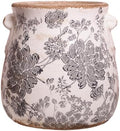 Tuscan Ceramic Planter & Vase, 6.68" Indoor/Outdoor Decorative Plant Pot by XiaanJiaju