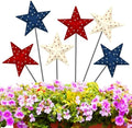 Pickmesh 6 Pcs 12" H Valentine Heart Metal Yard Stakes Vintage Garden by Pickmesh