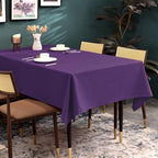 BALCONY & FALCON Rectangle Table Cloth Waterproof Purple 57"x118" - Image 2