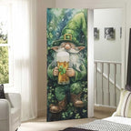 Gnome Beer St Patrick's Day Door Cover Decoration, Party Accessory Porch Decor for Festive Ornament Room Door Covers 35 x 79 Inch - Image 7