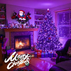 JMEXSUSS 400 LED Purple Halloween Lights Outdoor, Purple String Lights - Image 2