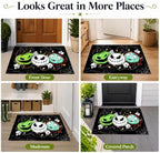 Pycat Halloween Doormat 32x48in Spooky Pumpkin Faces Ghost Spiderweb String - Image 7