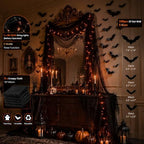 Gilprop Halloween Stair Party Decoration for Wall Mantel Fireplace, Orange - Image 6
