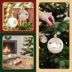 Ornaments for Christmas Trees,74 Count Gold Christmas Tree Decorations, Shatterproof Plastic Hanging Bulbs Decorations Set for Xmas Holiday Party - Image 5