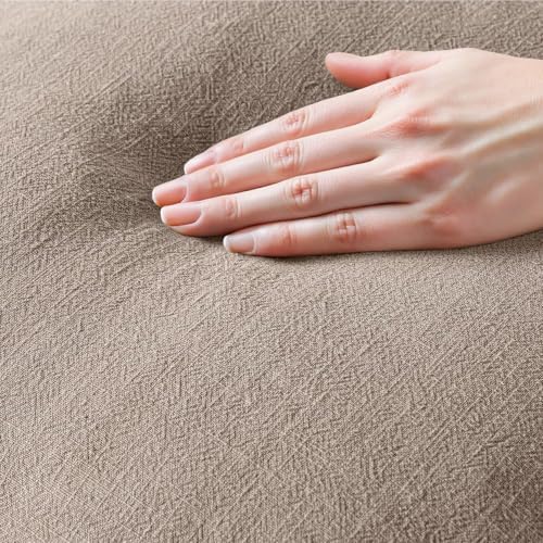 MIULEE Boho Linen Fringe Decorative Fall Throw Pillow Covers Dune 20x20 - Image 2