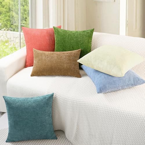 CaliTime Decorative Couch Throw Pillow Covers 18 X 18 Inches Beige - Image 2