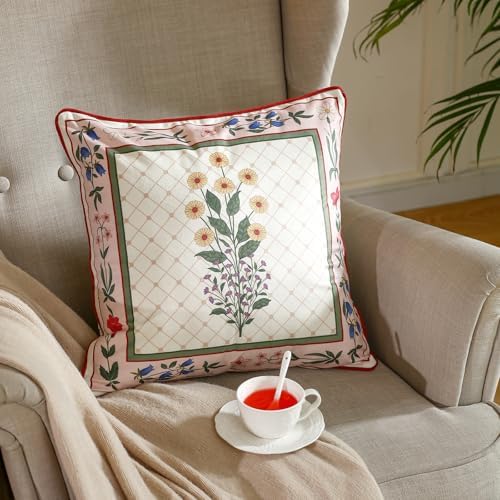 ISAENNE Designer Velvet Throw Pillow Cover,18"x18" Set of 2-Bertina B - Image 6