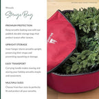 Balsam Hill Wreath Storage Bag - Premium Red Christmas Wreath Protection in Multiple Sizes for Seasonal Storage and Shape Preservation, Small - Image 2