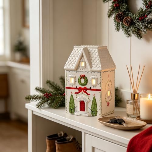 Cynkeyee Village-House Christmas Party Decorations - 7 in - Image 5