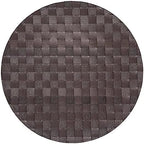 Restaurantware Round Brown Dark Placemat, 15 in, 6 Pack - Image 2