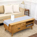 Solino Home 100% Pure Linen Table Runner, 14 x 60 in, Navy and White Stripe by SolinoHome