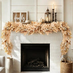 Fall Decorations for Home, 6Ft Artificial Berry Cypress Leaves Fall Garland by Zesua