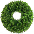 26 Inch Large Boxwood Wreaths for Front Door by YXFEIR