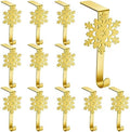 Lounsweer 12 Pcs Snowflake Christmas Stocking Holders by Lounsweer