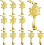 Lounsweer 12 Pcs Snowflake Christmas Stocking Holders by Lounsweer