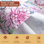 Maison d' Hermine Cloth Napkins Set of 4 Reusable 100% Cotton (20" x 20") - Image 3
